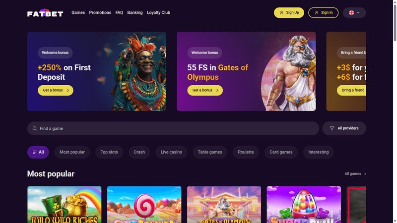 Fatbet casino login free play - What you’ll find when you log in